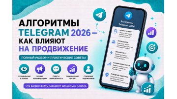 Алгоритмы Telegram 2026 — как они работают и что реально влияет на продвижение Алгоритмы Telegram 2026 — как они работают и что реально влияет на продвижение