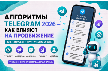 Алгоритмы Telegram 2026 — как они работают и что реально влияет на продвижение