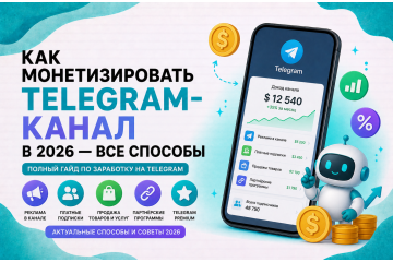 Как монетизировать Telegram-канал в 2026 — все рабочие способы с конкретными цифрами Как монетизировать Telegram-канал в 2026 — все рабочие способы с конкретными цифрами
