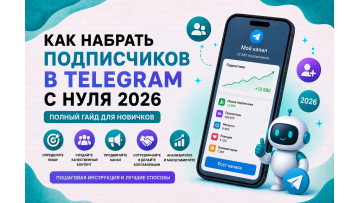 Как набрать подписчиков в Telegram с нуля в 2026 — честный гайд без обещаний быстрого результата Как набрать подписчиков в Telegram с нуля в 2026 — честный гайд без обещаний быстрого результата