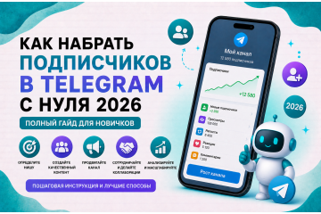 Как набрать подписчиков в Telegram с нуля в 2026 — честный гайд без обещаний быстрого результата Как набрать подписчиков в Telegram с нуля в 2026 — честный гайд без обещаний быстрого результата