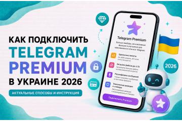 Как подключить Telegram Premium в Украине в 2026 — все рабочие способы без устаревших советов Как подключить Telegram Premium в Украине в 2026 — все рабочие способы без устаревших советов