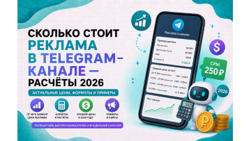 Сколько стоит реклама в Telegram-канале — реальные цены украинского рынка 2026 Сколько стоит реклама в Telegram-канале — реальные цены украинского рынка 2026