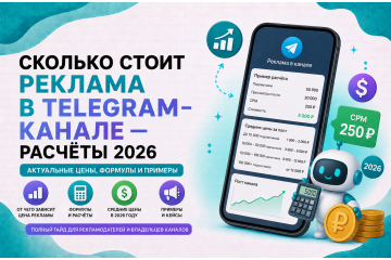 Сколько стоит реклама в Telegram-канале — реальные цены украинского рынка 2026 Сколько стоит реклама в Telegram-канале — реальные цены украинского рынка 2026