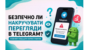 Чи безпечно накручувати перегляди в Telegram у 2026 — розбираю чесно