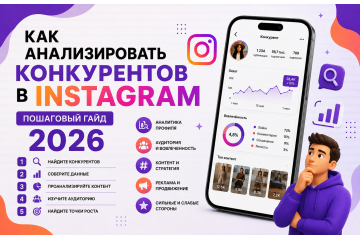 Как анализировать конкурентов в Instagram — пошаговый гайд 2026