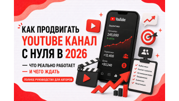 Как продвигать YouTube канал с нуля в 2026 - что реально работает и чего ждать