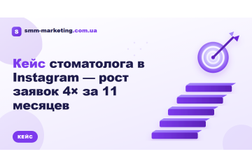 Кейс стоматолога в Instagram — рост заявок 4× за 11 месяцев Кейс стоматолога в Instagram — рост заявок 4× за 11 месяцев