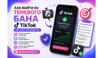 Как выйти из теневого бана TikTok — пошаговый план восстановления