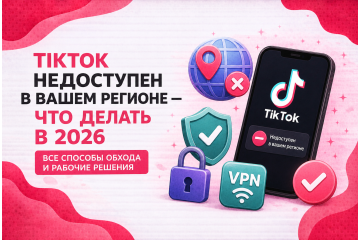 TikTok недоступен в вашем регионе — что делать в 2026