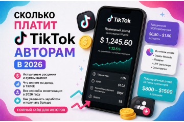  Сколько платит TikTok авторам в 2026 — разбор всех способов заработка с реальными цифрами