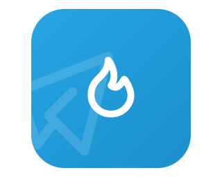 TELEGRAM-РЕАКЦИЯ Огонь