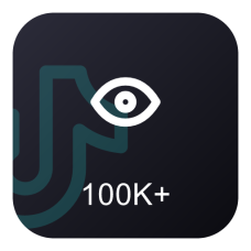 100 000 переглядів TikTok із рекомендацій