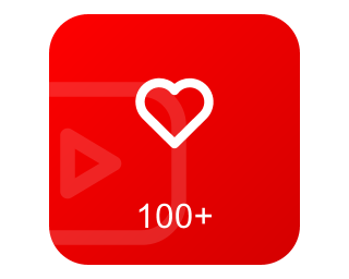 YOUTUBE-ЛАЙКИ 100 ШТ. 