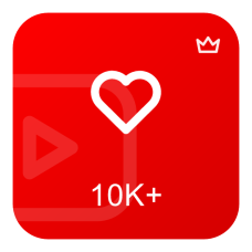 Пакет YouTube Макс: 10000 переглядів і 1000 лайків