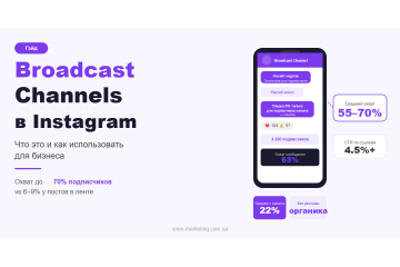 Broadcast Channels в Instagram: как использовать для бизнеса Broadcast Channels в Instagram: как использовать для бизнеса