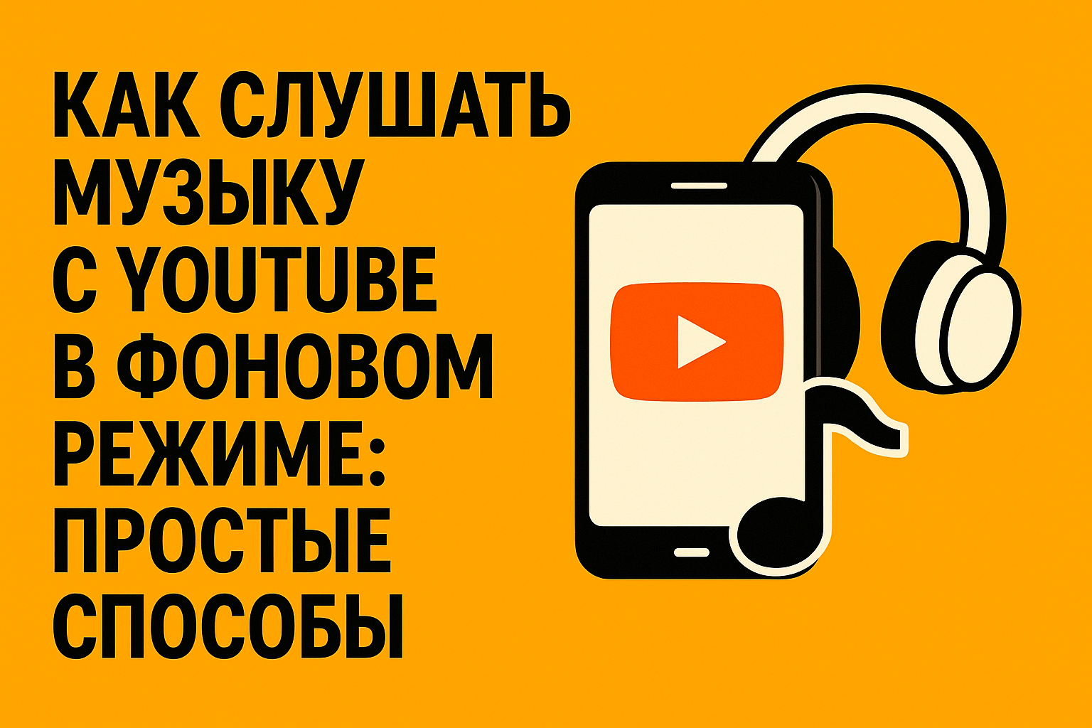 Як слухати музику з YouTube у фоновому режимі: прості способи