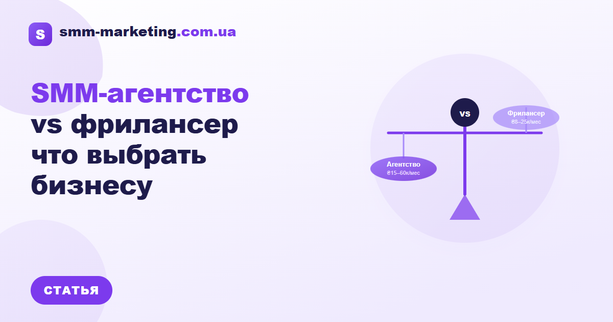 SMM-агентство или фрилансер — что выбрать бизнесу в 2026