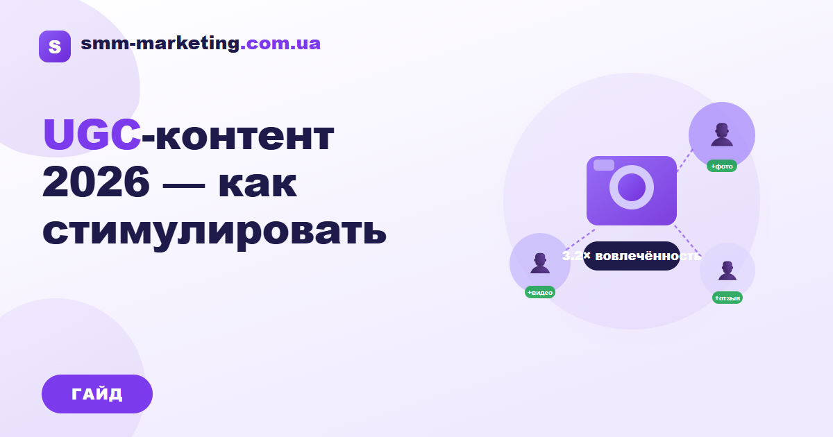 UGC-контент 2026 — как стимулировать аудиторию создавать его